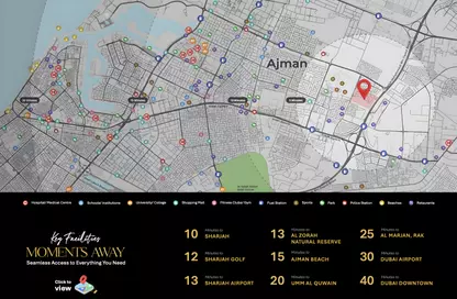 Tiger Downtown Ajman master plan 1 Master plan 1