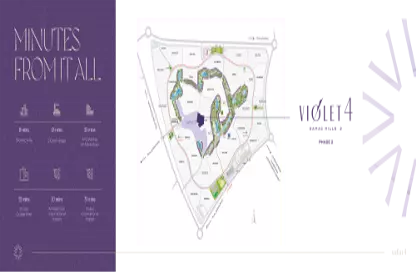 Violet 4 Phase 2 By Damac Properties master plan 1 Master plan 1