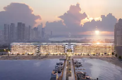 Dubai Harbour Residences Area 3 view Dubai Harbour Residences Area 3 view