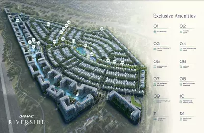 Damac Riverside master plan 1 Master plan 1