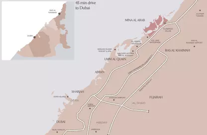 Ras Al Khaimah Gateway master plan 1 Master plan 1