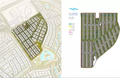 Santorini Damac Lagoons master plan 1 Master plan 1